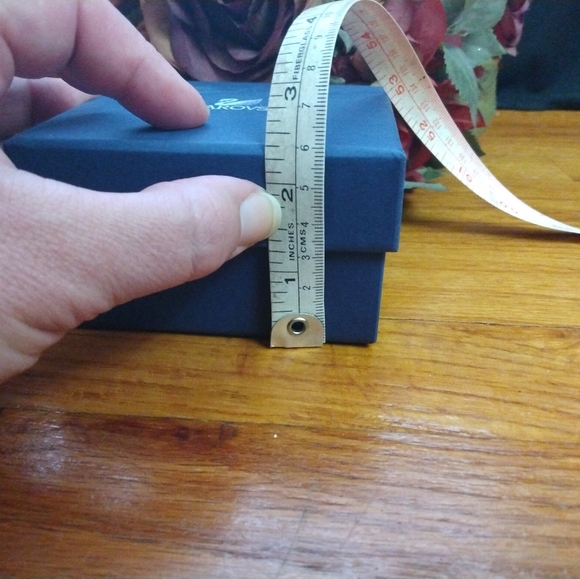 Swarovski Crystal I Love You Kris Bear w/ Pink Heart Balloon & Stand Plate & Box - Picture 14 of 16